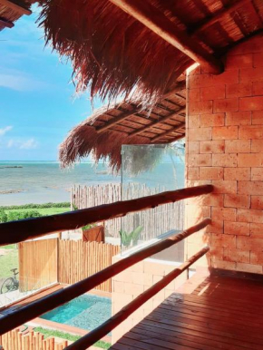Casa piscina privativa e vista-mar - Milagres